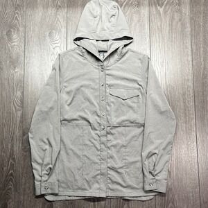 Mountain Hardwear‎ Hoodie Womens Small S Long Sleeve Lightweight Button Up